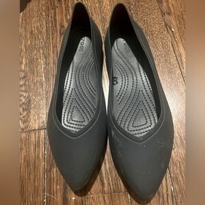 🌻 3/$20 SALE Crocs Women’s Black Brooklyn Pointed Flats 8